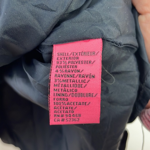 Betsey Johnson jacquard metallic floral cocktail dress - Picture 13 of 14